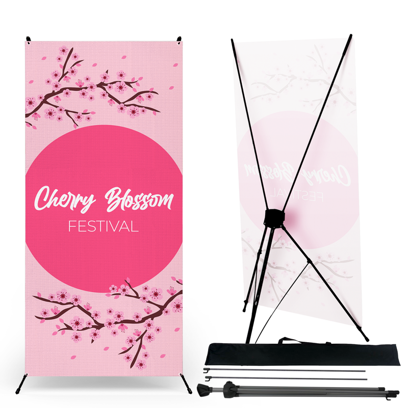 CHERRY BLOSSOM FESTIVAL X-BANNER