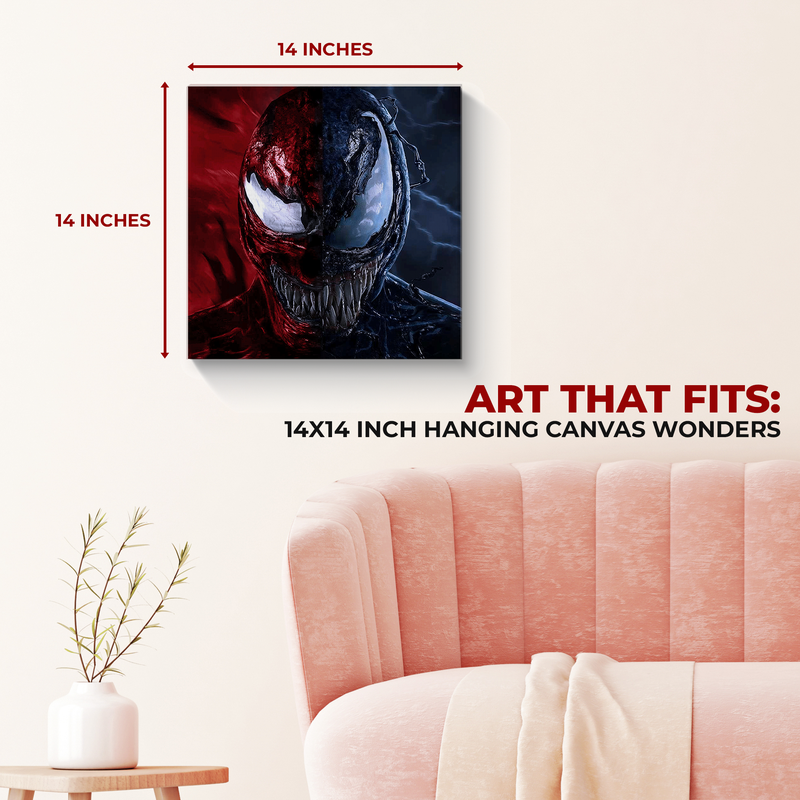 VENOM & CARNAGE WALL CANVAS