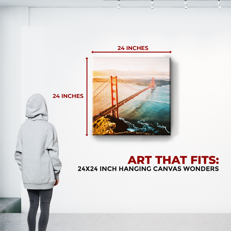 GOLDEN GATE BRIDGE CANVAS DECOR