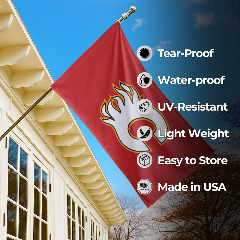 CALGARY FLAMES FLAG