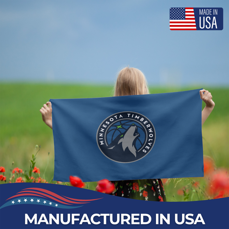 MINNESOTA TIMBERWOLVES FLAG