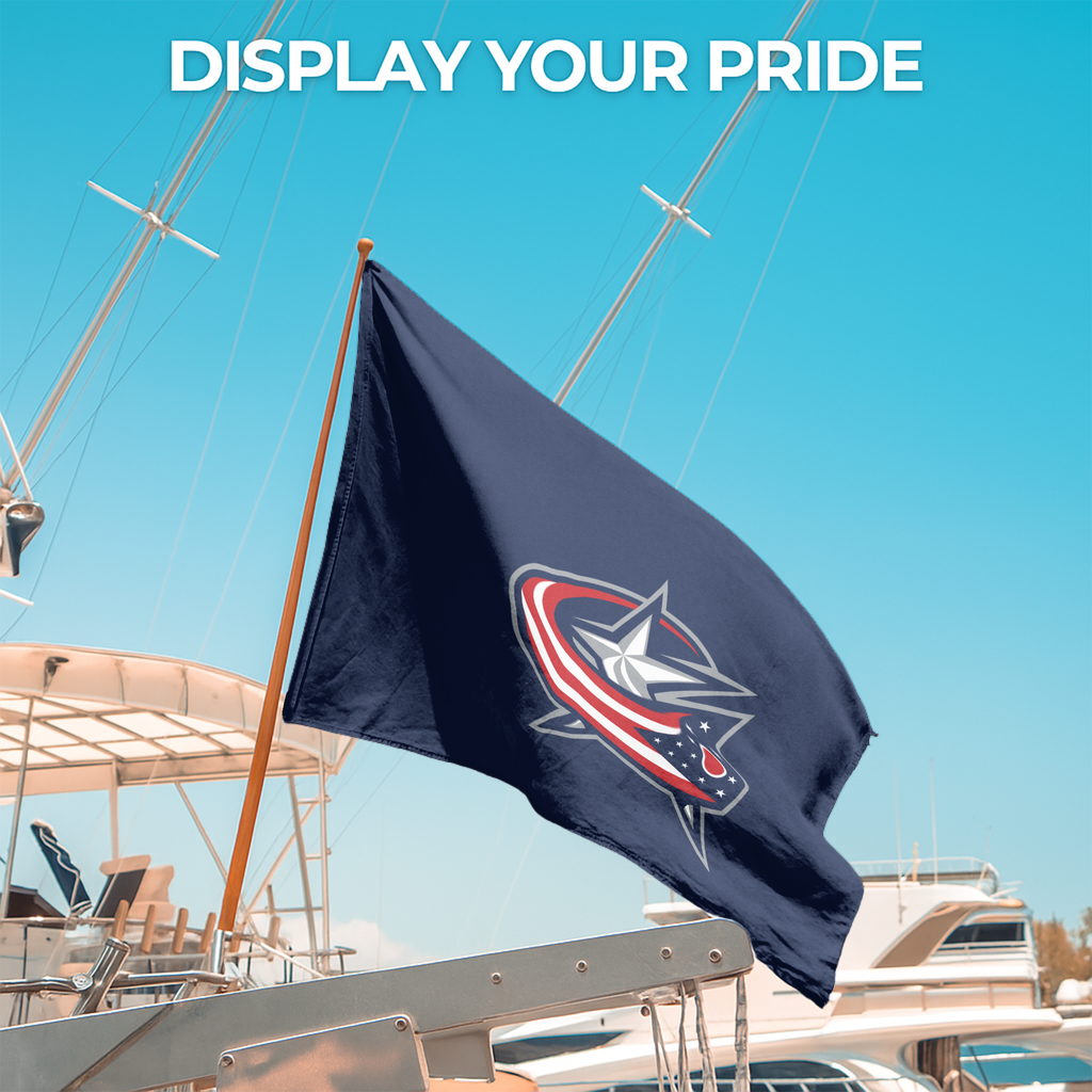 COLUMBUS BLUE JACKETS FLAG