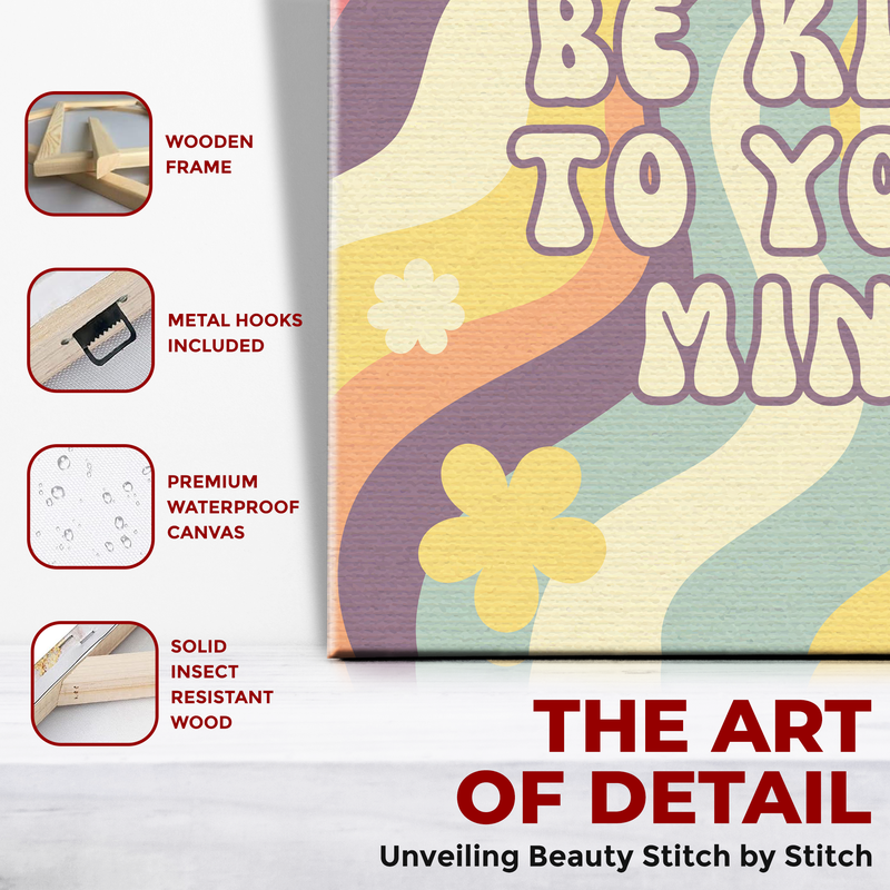 BE KIND DECOR CANVAS