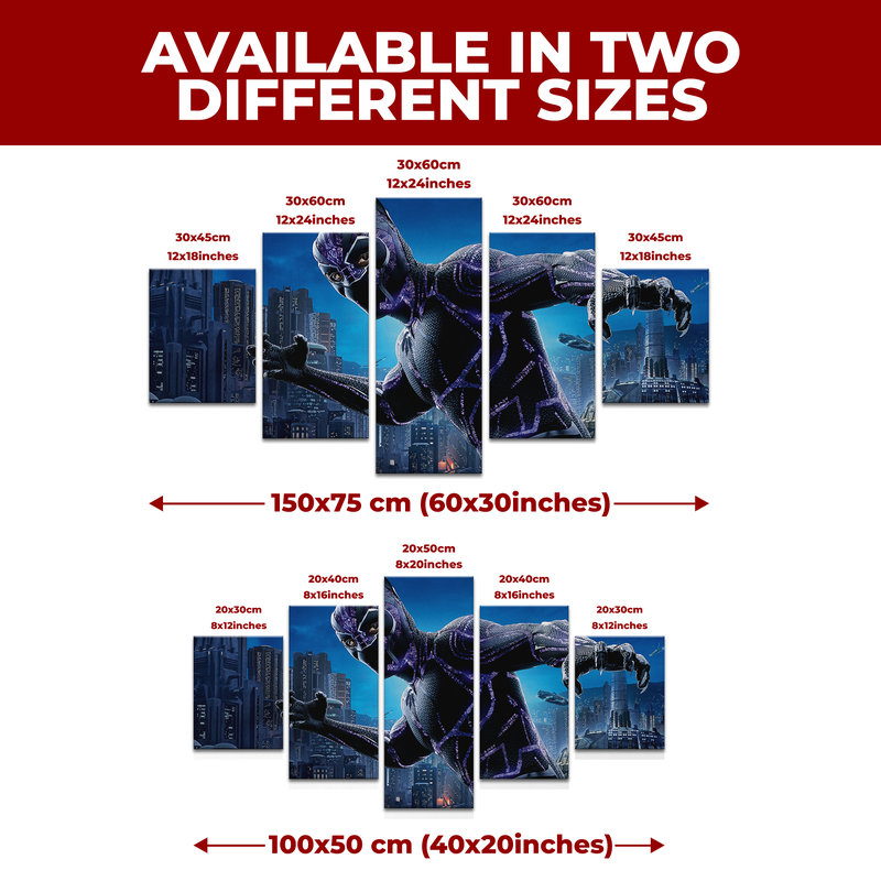 BLACK PANTHER WALL CANVAS