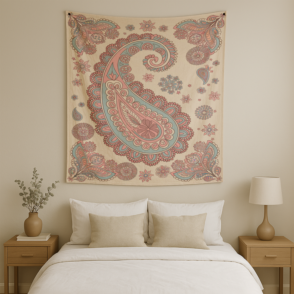 PASTEL PAISLEY TAPESTRY
