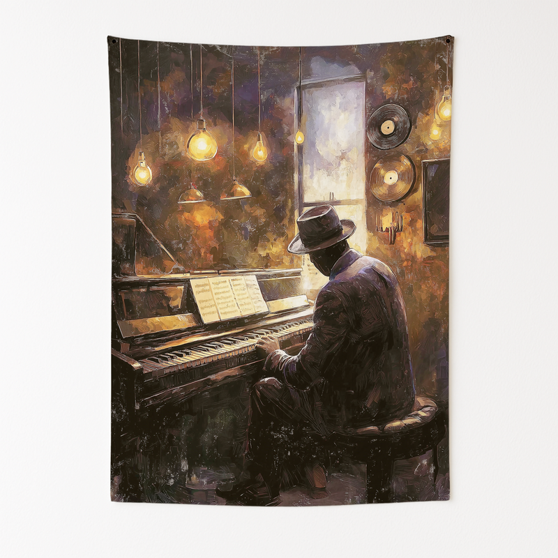 SOUL MUSIC NOSTALGIA WALL TAPESTRY
