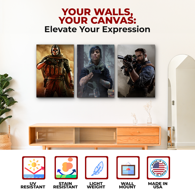 CALL OF DUTY CANVAS DECOR
