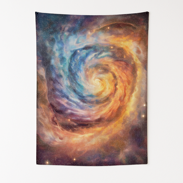 GALAXY SWIRL WALL TAPESTRY