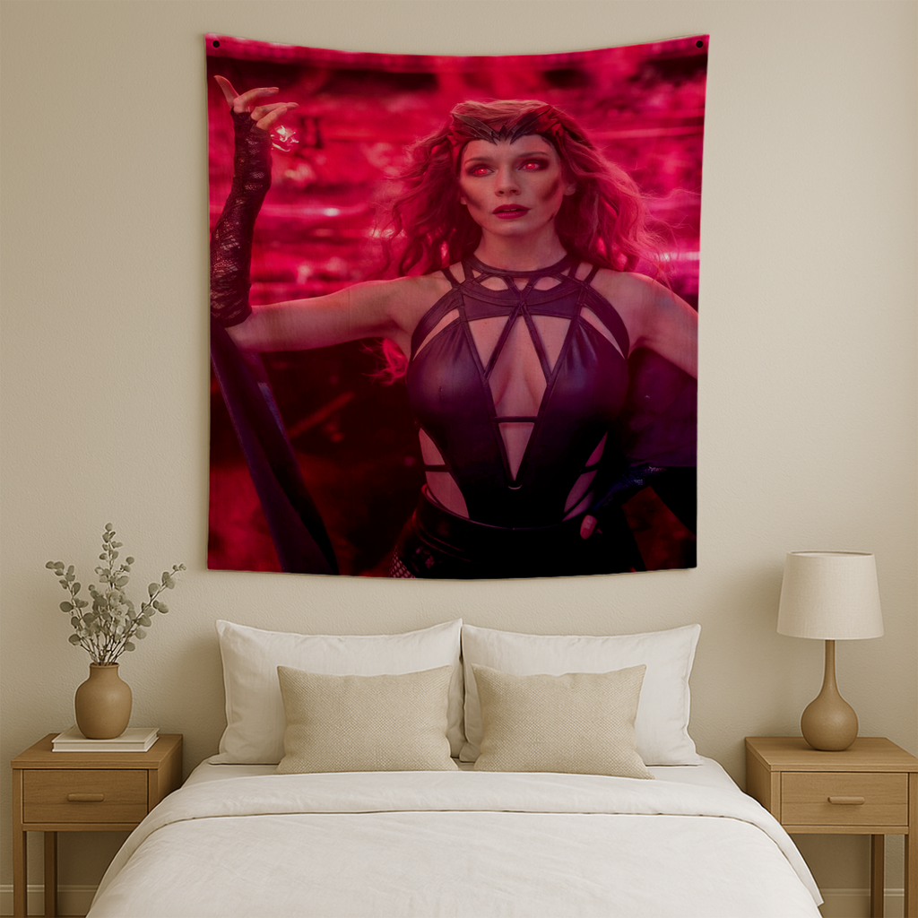 SCARLET WITCH'S CHAOS MAGIC WALL TAPESTRY