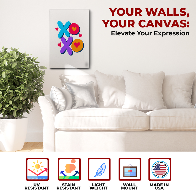 XOXO CANVAS DECOR