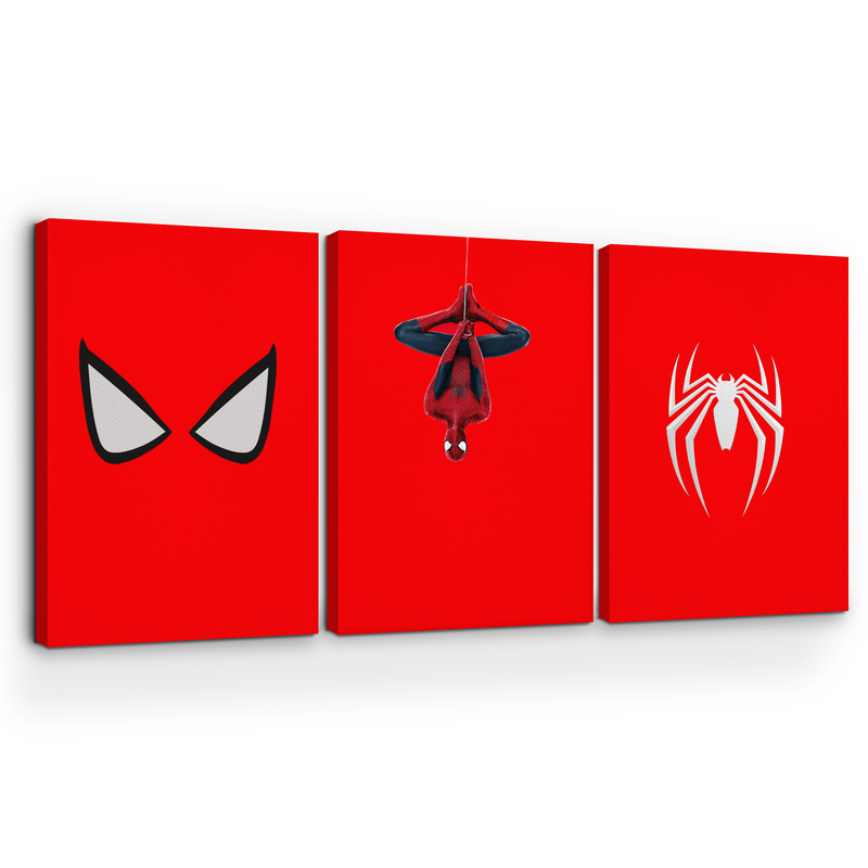 RED SPIDERMAN CANVAS DECOR