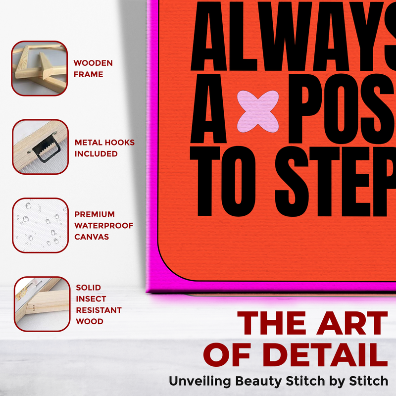 STEP UP DECOR CANVAS