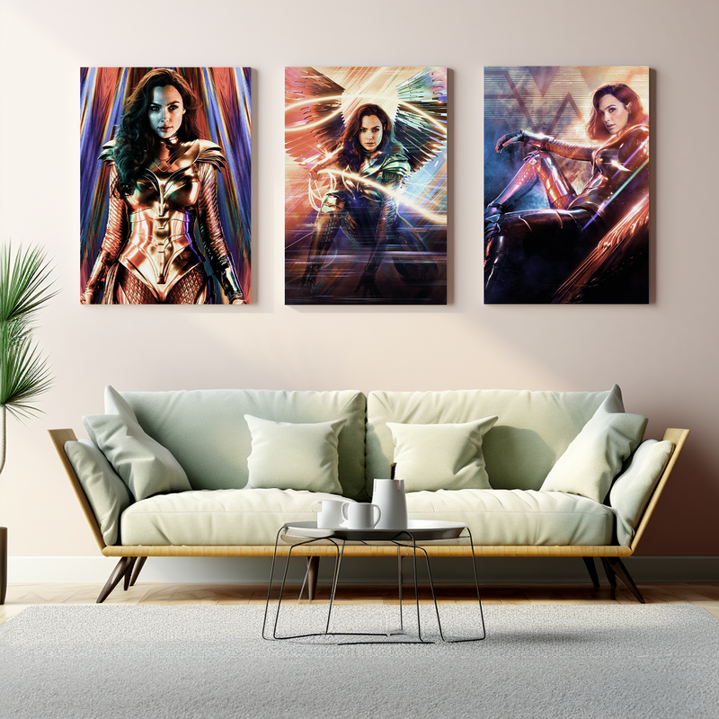 WONDER WOMAN WALL CANVAS