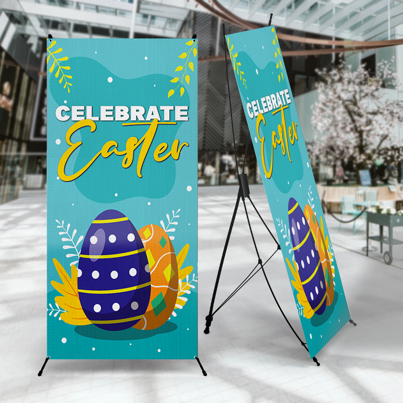 CELEBRATE EASTER X-BANNER
