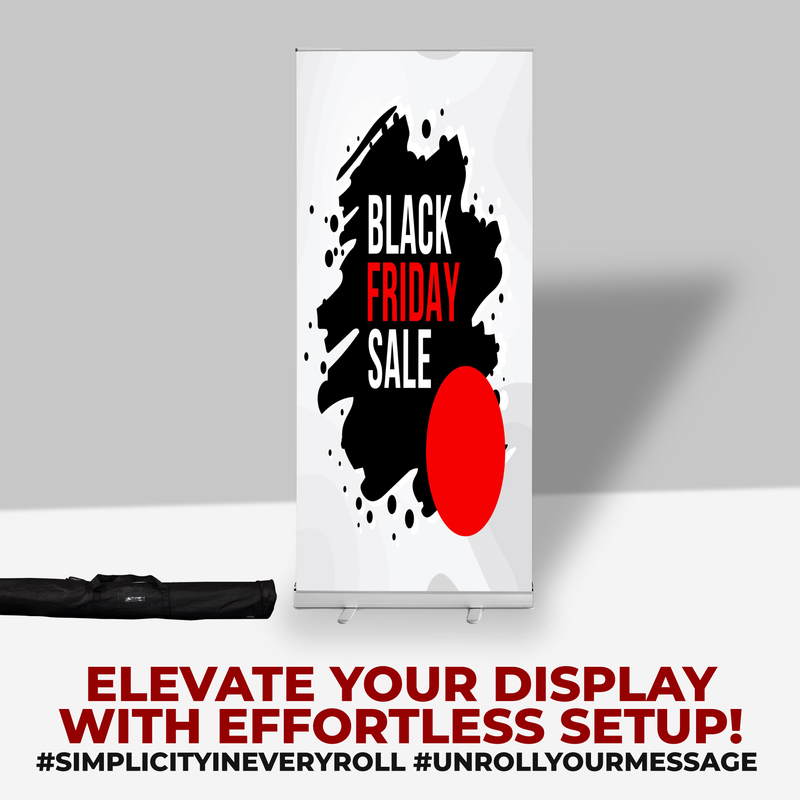 BLACK FRIDAY SALE BANNER RETRACTABLE