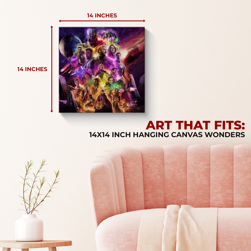 AVENGERS WALL CANVAS DECOR