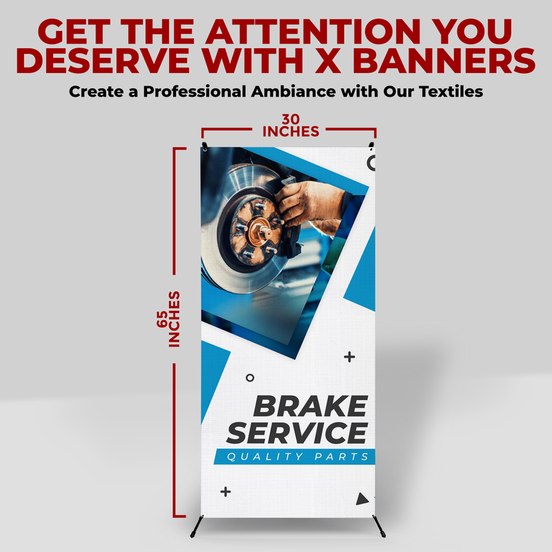 BREAK SERVICE X-BANNER