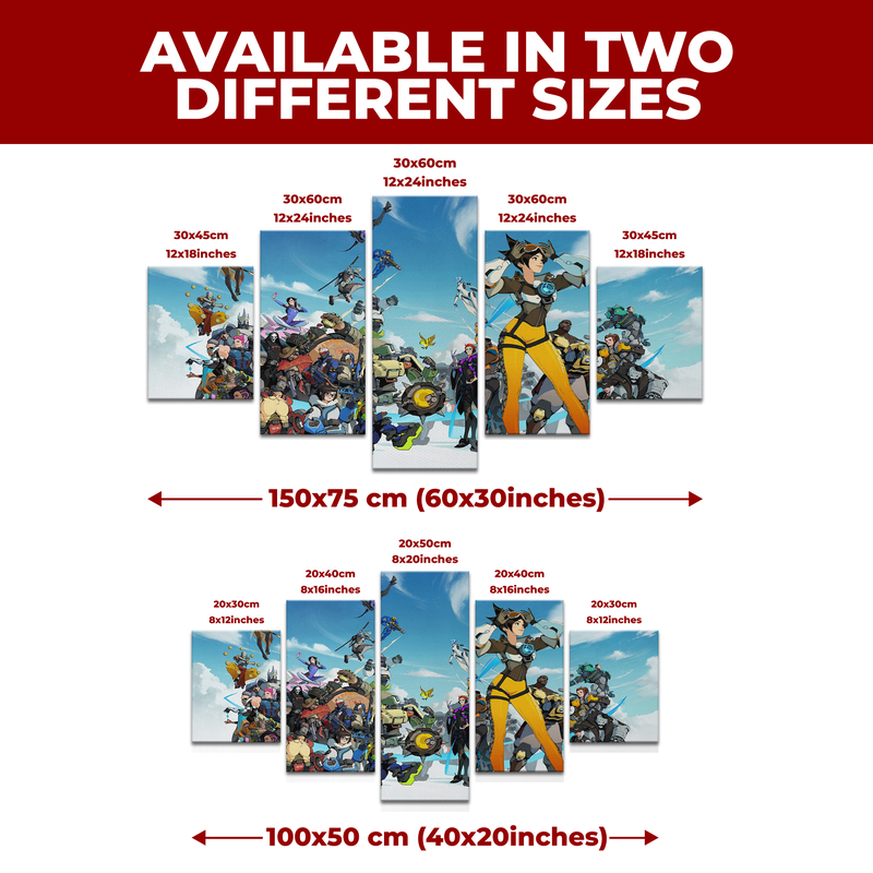 OVERWATCH WALL CANVAS