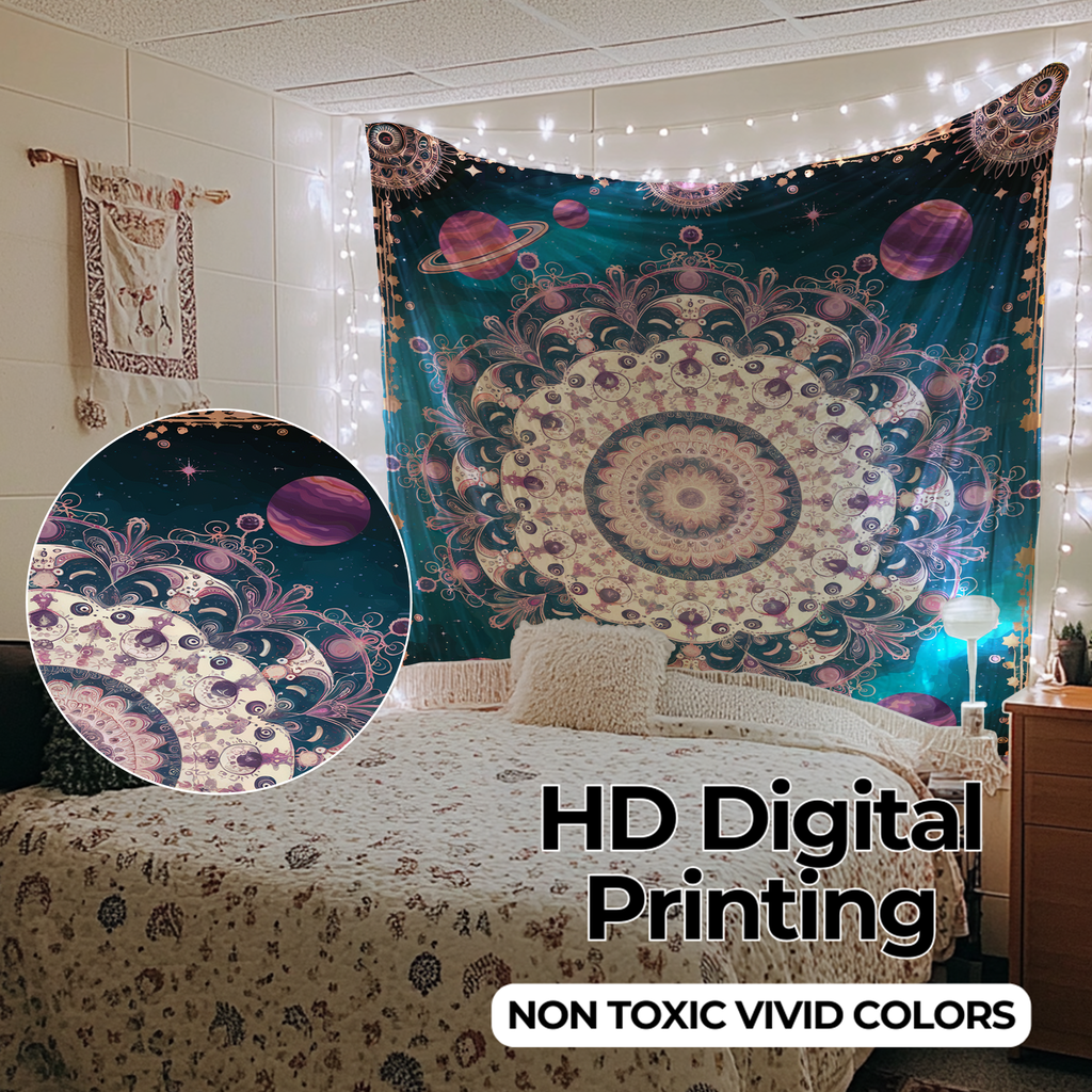 MYSTIC MANDALA TAPESTRY