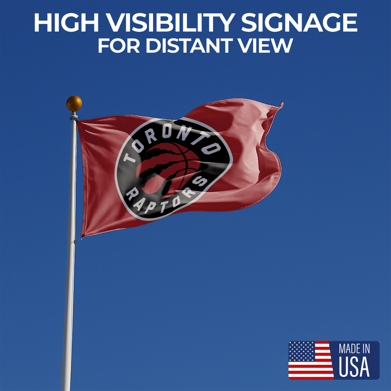 TORONTO RAPTORS FLAG