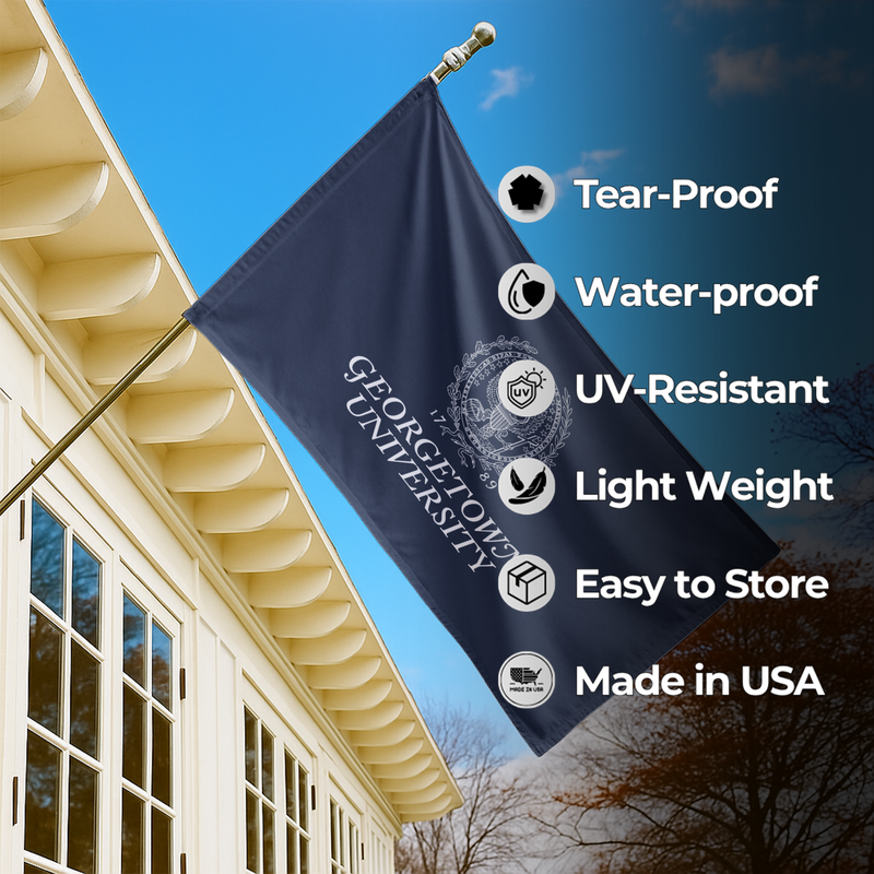 GEORGETOWN UNIVERSITY FLAG