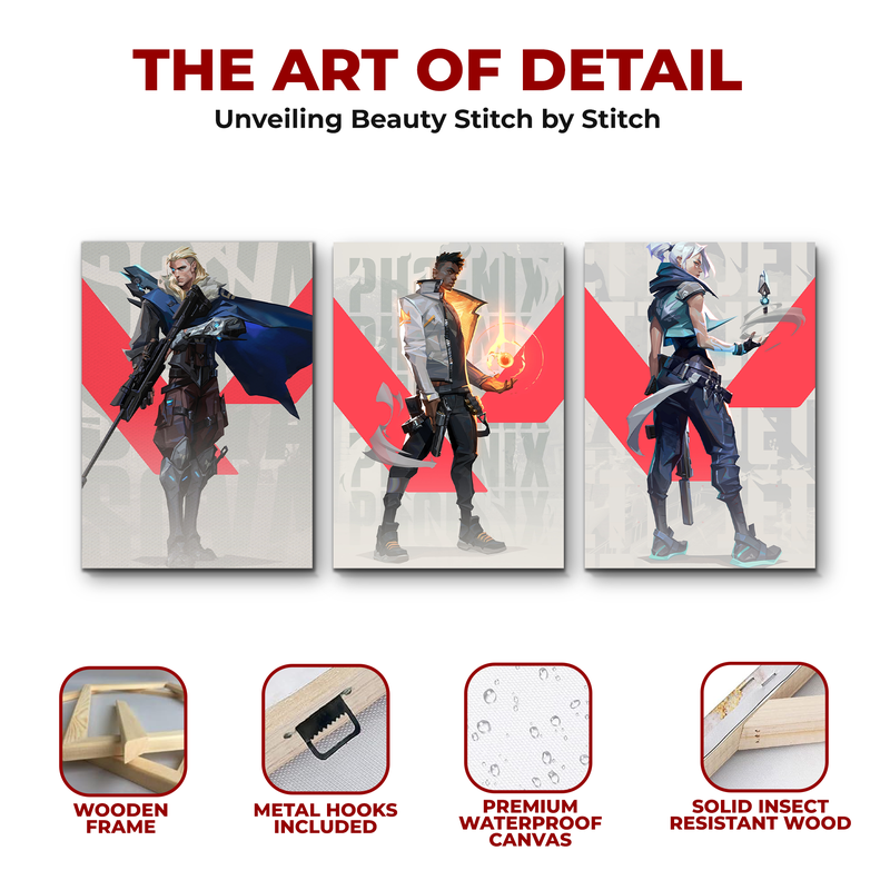 VALORANT CANVAS DECOR