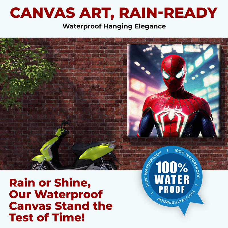 SPIDER-MAN WALL CANVAS DECOR