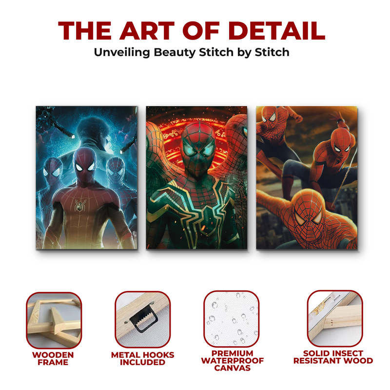 SPIDERMAN UNIVERSE CANVAS DECOR