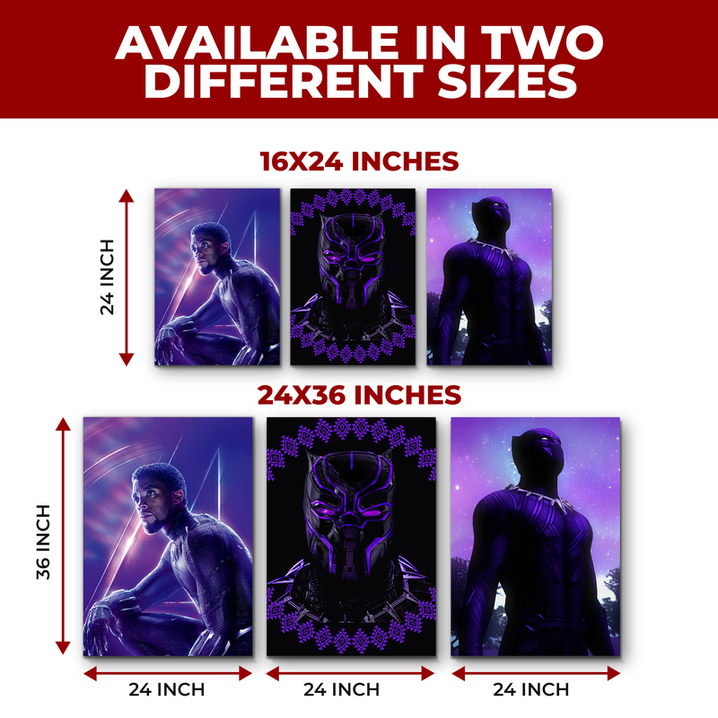 BLACK PANTHER CANVAS DECOR