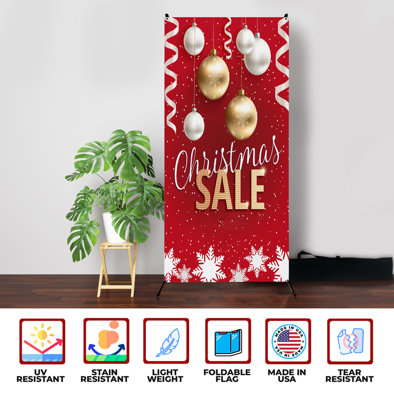 CHRISTMAS SALE X-BANNER