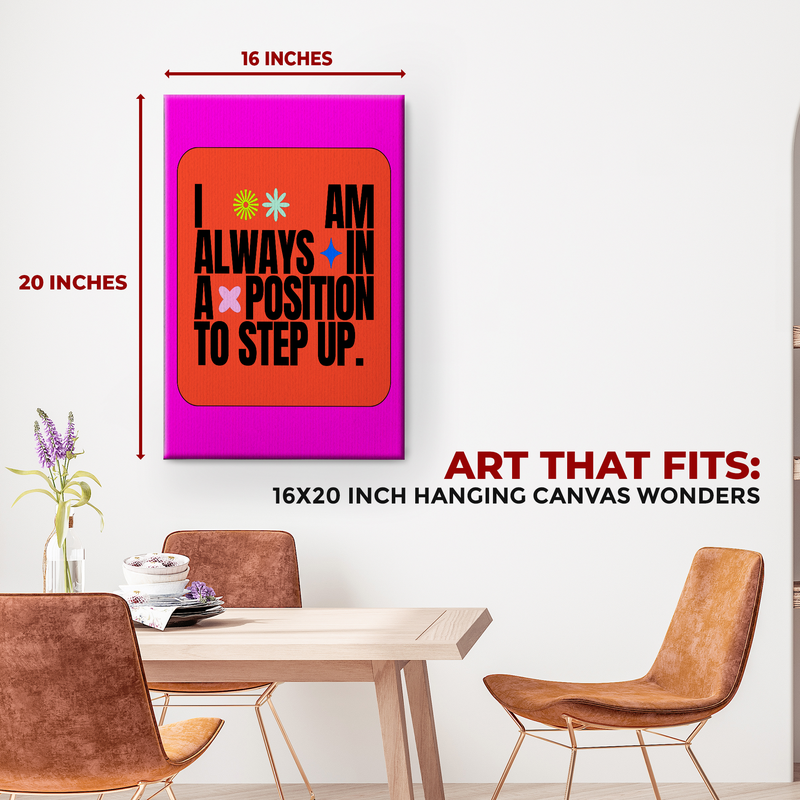 STEP UP DECOR CANVAS