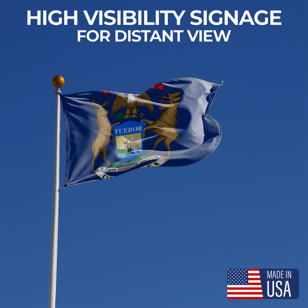 MICHIGAN STATE FLAG