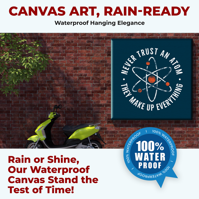 PHYSICS QUOTES WALL CANVAS DECOR