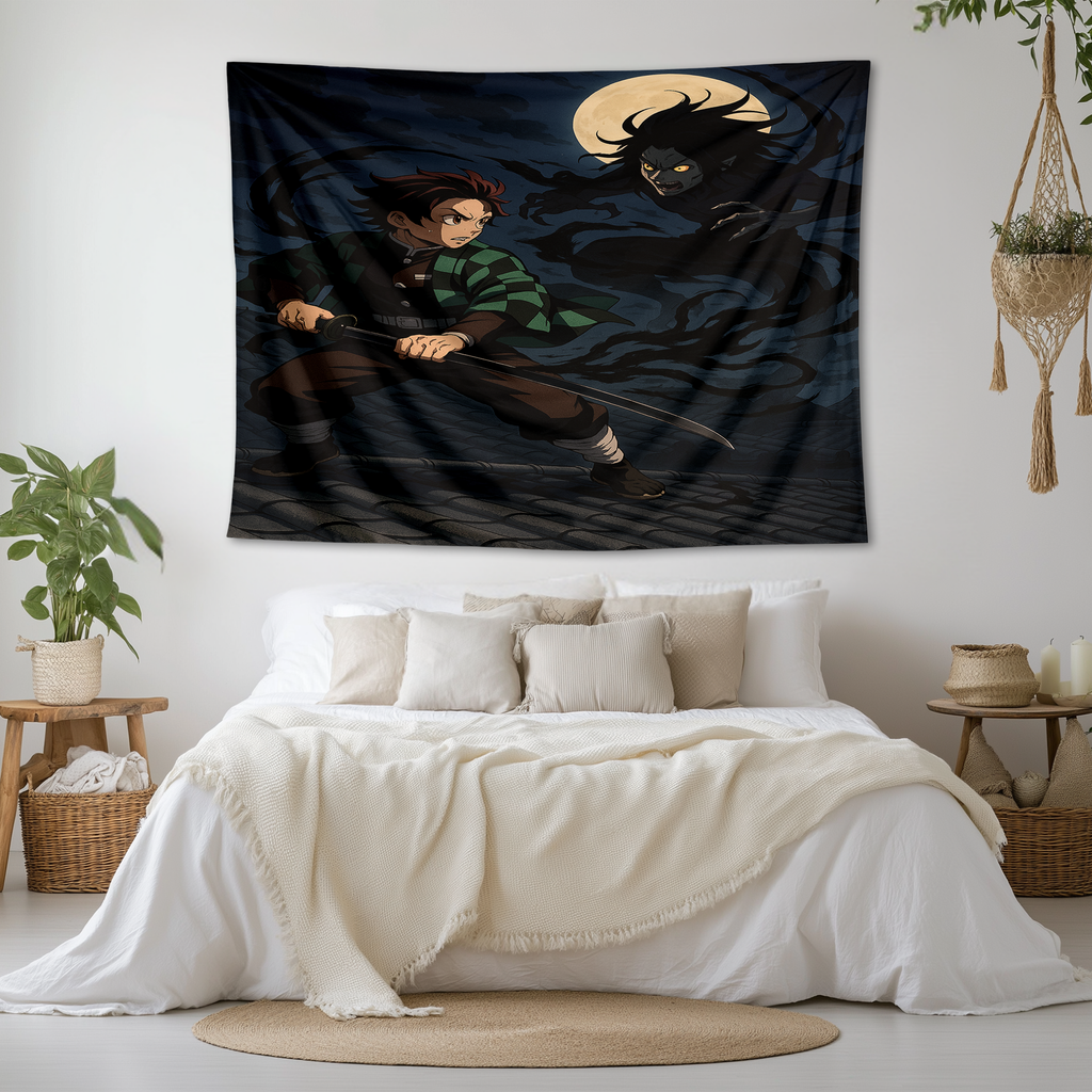 DEMON SLAYER: SHADOW BATTLE WALL TAPESTRY