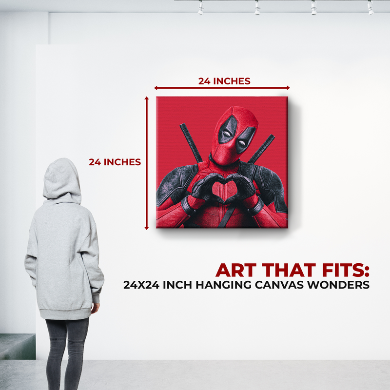 DEADPOOL WALL CANVAS DECOR
