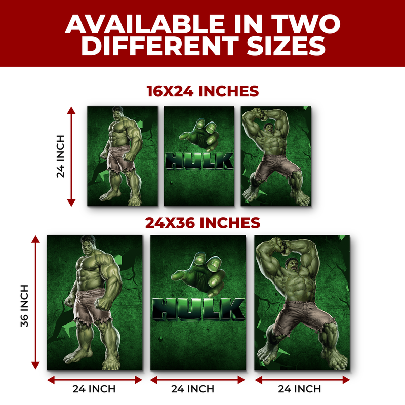 HULK CANVAS DECOR