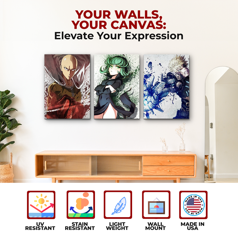 ONE PUNCH MAN WALL CANVAS