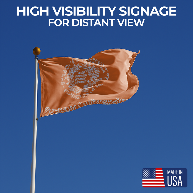 SYRACUSE UNIVERSITY FLAG