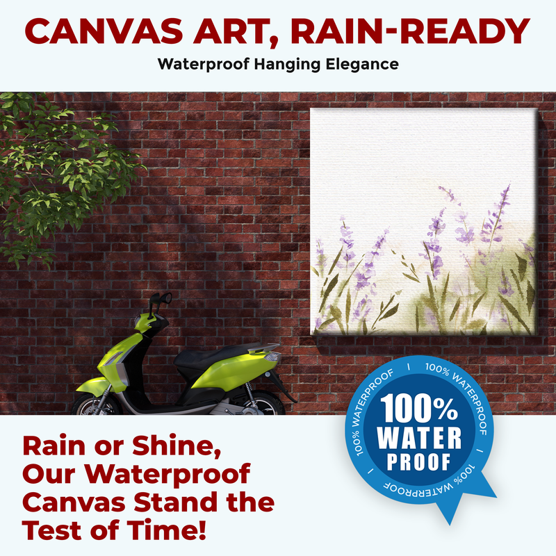 WATERCOLOR FLOWER CANVAS