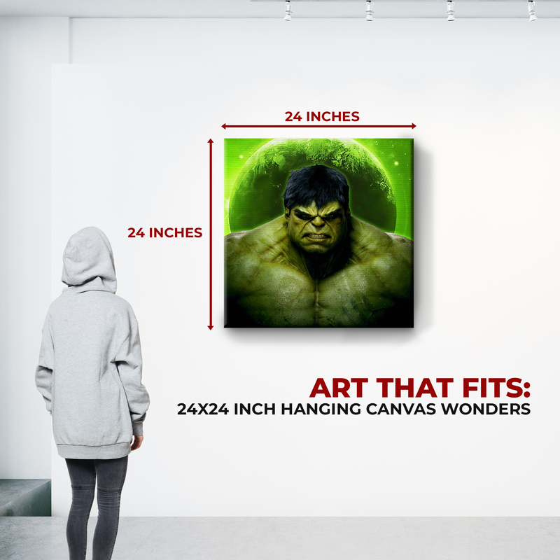 HULK WALL CANVAS DECOR