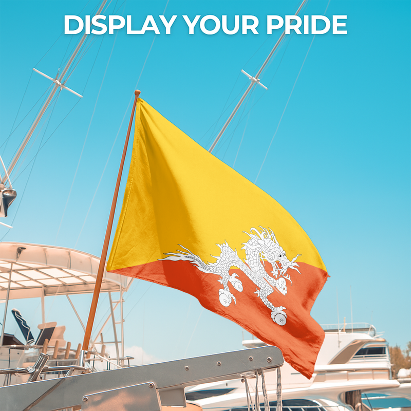 BHUTAN FLAG