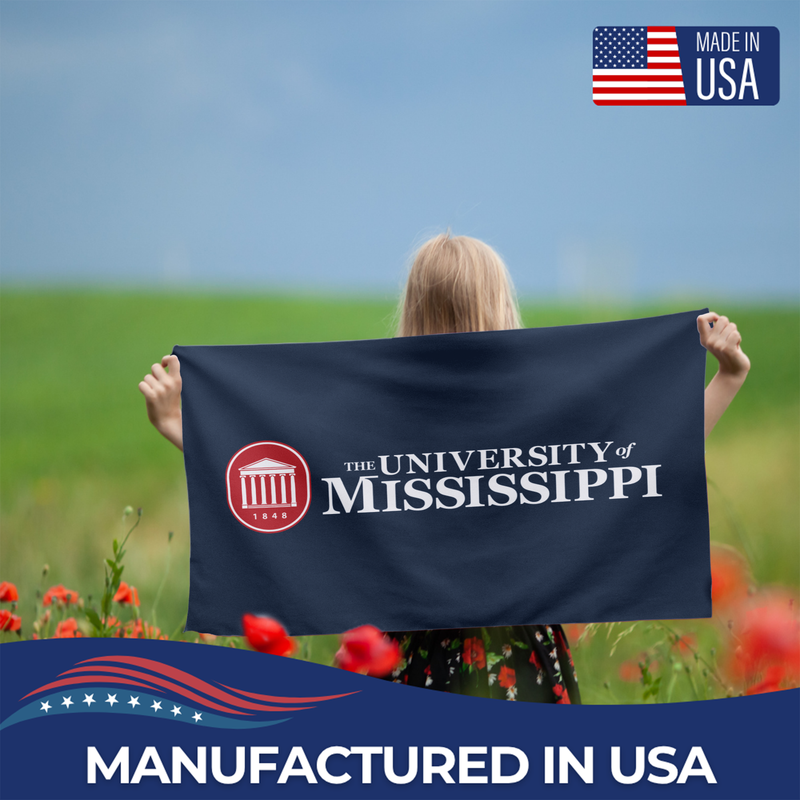 MISSISSIPI (OLE MISS) UNIVERSITY FLAG