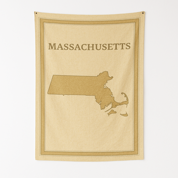 MASSACHUSETTS WALL TAPESTRY