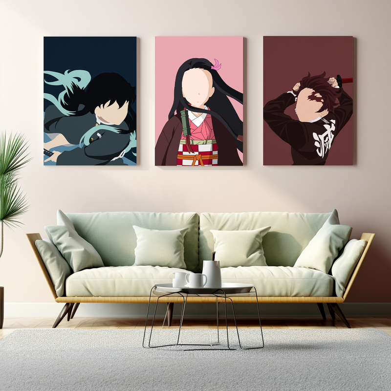 DEMON SLAYER WALL CANVAS
