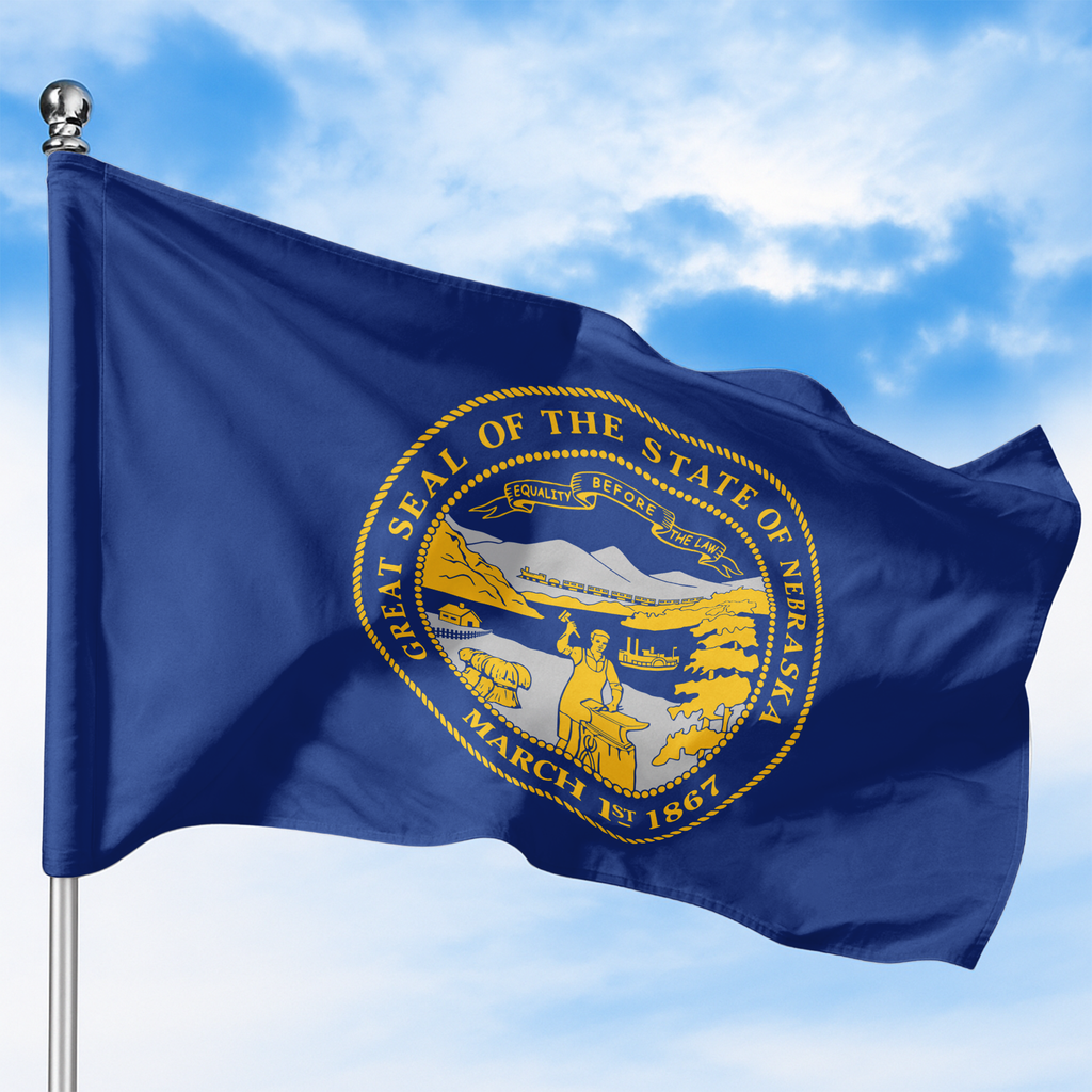 NEBRASKA STATE FLAG