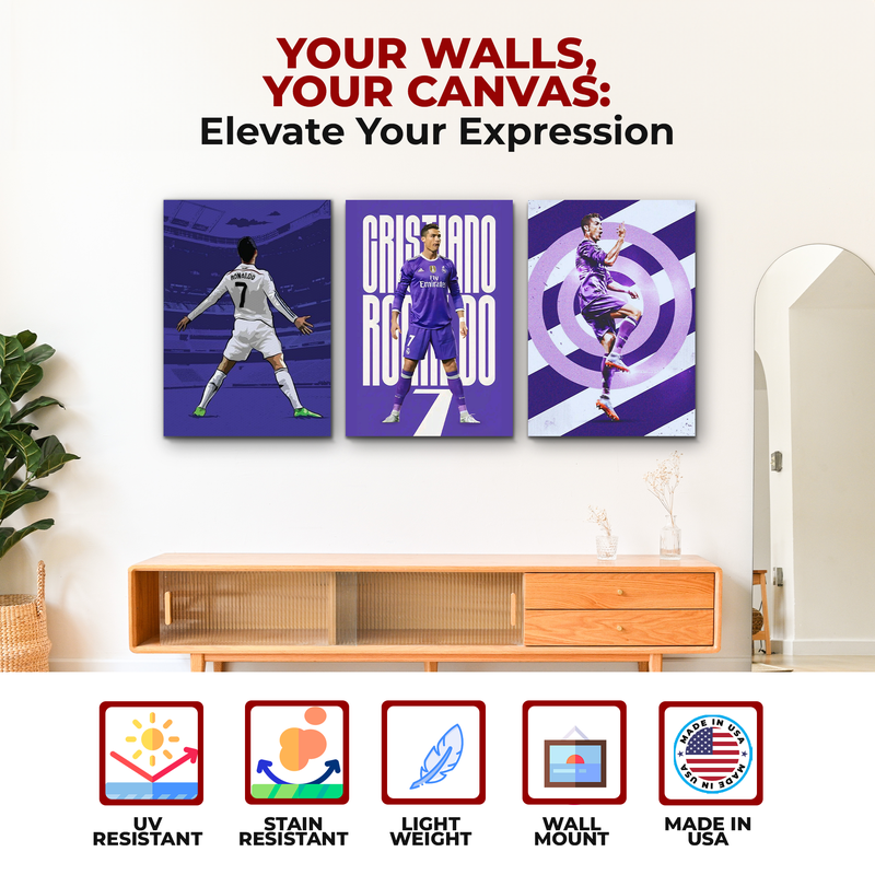 CRISTIANO RONALDO WALL CANVAS