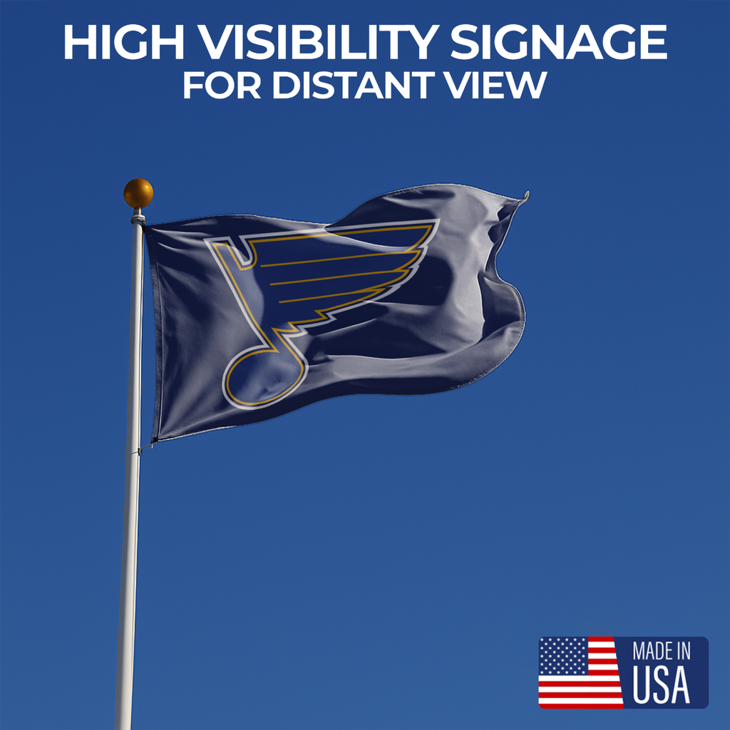 ST. LOUIS BLUES FLAG