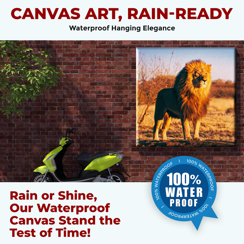 LION CANVAS DECOR