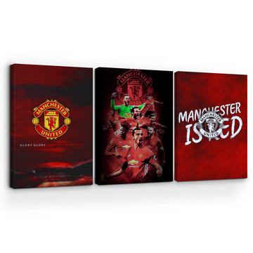 MANCHESTER UNITED FC WALL CANVAS