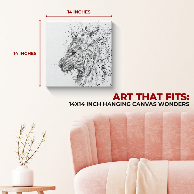 LION CANVAS DECOR
